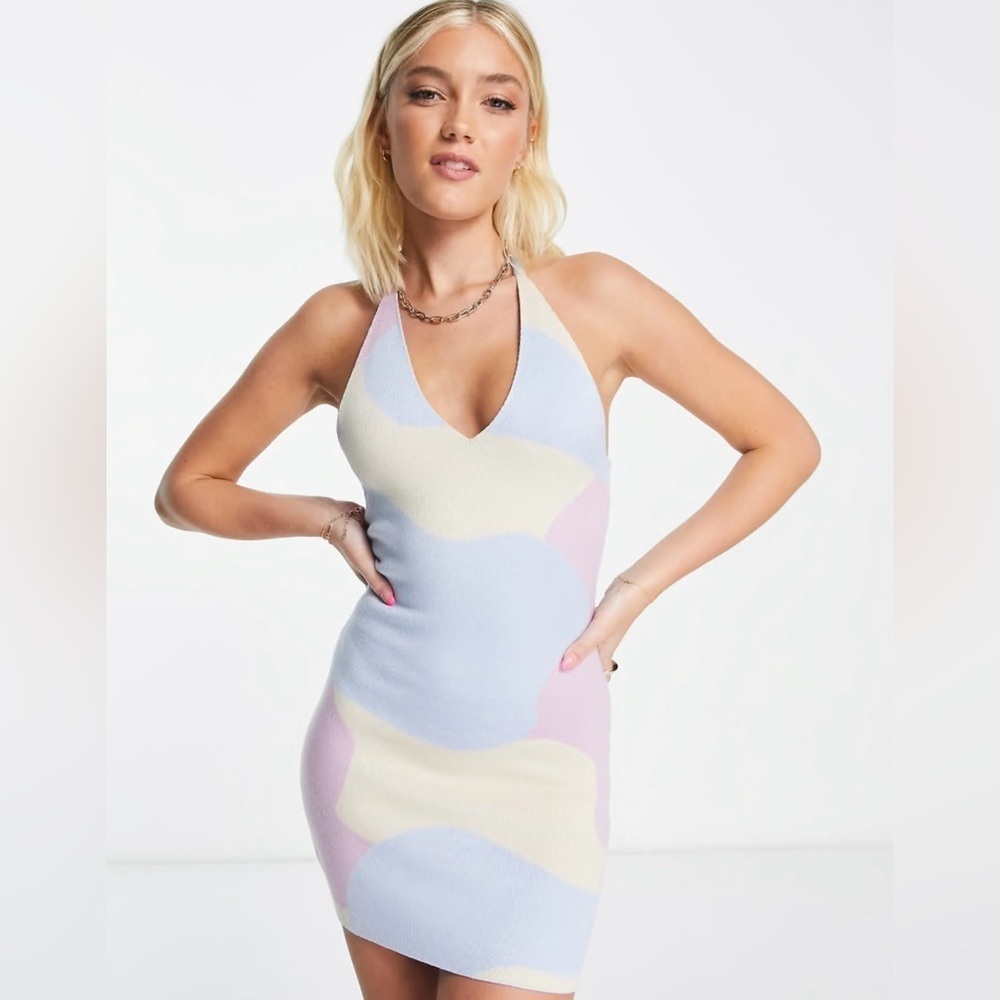 Peppermayo Pastel Mini Dress